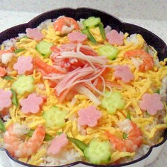 お雛様に お祝いに ちらしずし レシピ 作り方 By Kurapiyo11 楽天レシピ お雛様に お祝いに ちらしずし レシピ 作り方 By Kurapiyo11 楽天レシピ